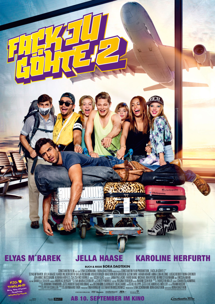 FACK JU GÖHTE 2 Hauptplakat / Trailer, Plakat und Szenenfotos online / Weiterer Text über ots und www.presseportal.de/nr/12946 / Die Verwendung dieses Bildes ist für redaktionelle Zwecke honorarfrei. Veröffentlichung bitte unter Quellenangabe: "obs/Constantin Film/© 2015 Constantin Film Verleih GmbH"